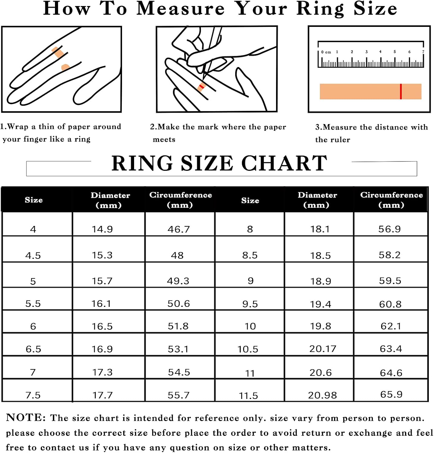 Impalsory Moissanite Eternity Ring, Wedding Band for Women 0.4ct Lab Created Moissanite Half Eternity Wedding Band 18K White Gold Plated Sterling Silver Stackable Ring Size 3-11